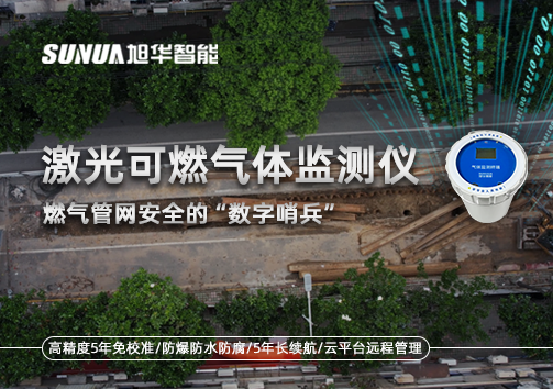 燃气管网安全的“数字哨兵”：激光可燃气体监测仪